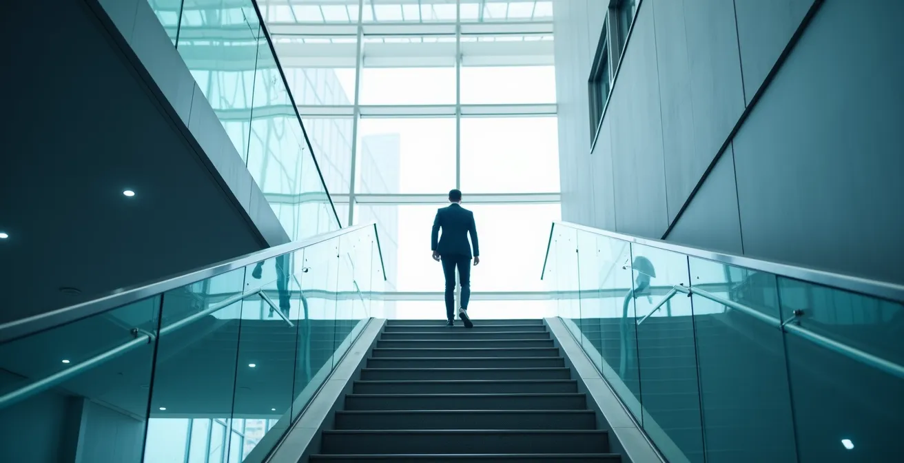 Métaphore visuelle des défis de la transformation digitale RH